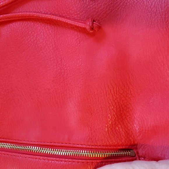 Olivia + Joy Red Tote with Gold Accents - Picture 9 of 11